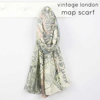 London Map Scarf, 2 of 5