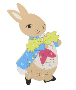 Personalised Peter Rabbit Number Puzzle, 2 of 2