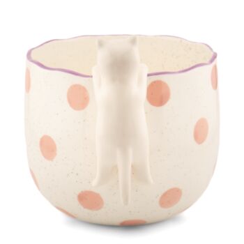 Spotty Peeking Cat Planter, 4 of 7