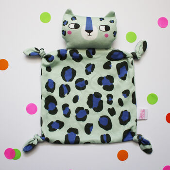 Leopard Soft Toy Blankie, 4 of 11