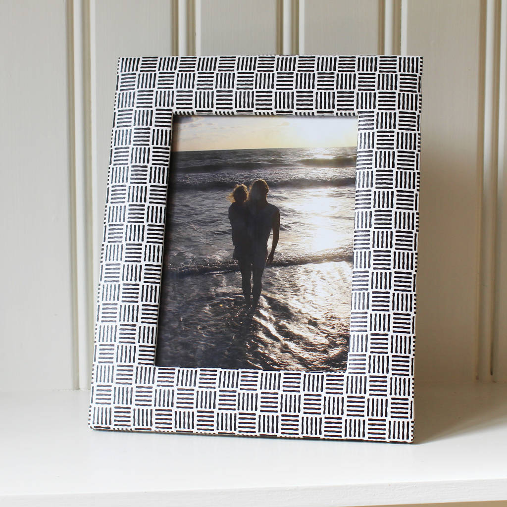 Black And White Frames By Lime Tree London | notonthehighstreet.com