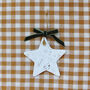 Gold Leaf Personalised Star Decoration, thumbnail 3 of 3