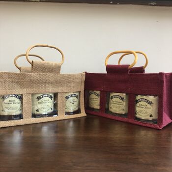Fine Chutney Selection In A Jute Bag, 2 of 7