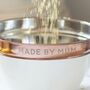 Personalised Copper Banded Mixing Bowl, thumbnail 5 of 12