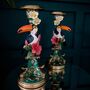 Toucan Ornate Candle Holder Pair, thumbnail 2 of 5