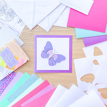 Butterfly Card Making Kit Cool | Iris Folding, 5 of 6