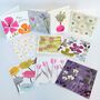 Luxury Box Set Of 20 Floral Greeting Cards, thumbnail 3 of 3