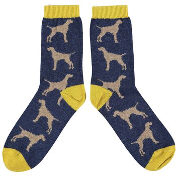Lambswool Ankle Socks For Men : Animals, 4 of 7