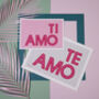 'Te Amo' Love Art Print, thumbnail 5 of 7