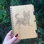 Personalised Chihuahua Dog Engraved Notebook, thumbnail 3 of 4