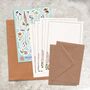 Cottage Garden Wildflowers Letter Writing Set, thumbnail 4 of 8