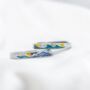 Sterling Silver Sea Wave Couple Promise Ring Set, thumbnail 1 of 3