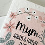 Forever In Our Hearts Plantable Mother's Day Card, thumbnail 5 of 6