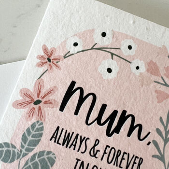 Forever In Our Hearts Plantable Mother's Day Card, 5 of 6