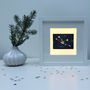 Personalised Taurus Constellation Light Box, thumbnail 5 of 7