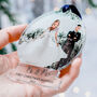 First Christmas Married Personalised Bauble Decoration, thumbnail 1 of 9
