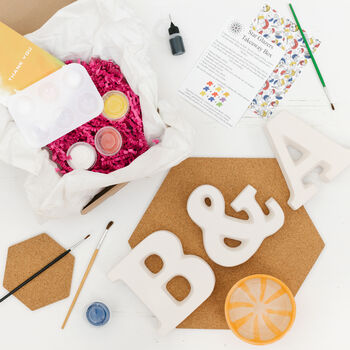 Paint Your Own Ceramic Letter Kit, 4 of 12