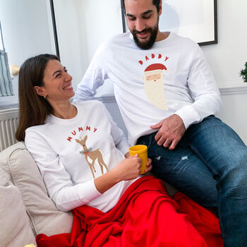 Personalised Family Christmas Sweatshirt With Names, 6 of 10