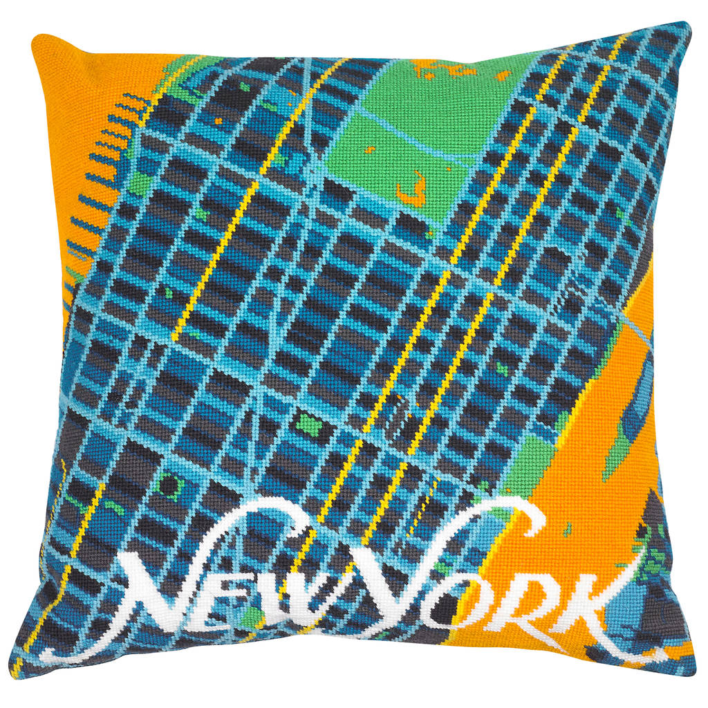 New York City Map Tapestry Kit, 1 of 5