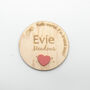Hello World Baby Name Announcement Plaque Acrylic, thumbnail 1 of 12