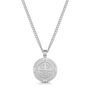 Compass Men's Necklace Stainless Steel, thumbnail 1 of 7