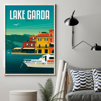 Lake Garda Art Print, 4 of 4