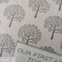 Tree Of Life Fabric Cushion, Personalised New Home Gift, thumbnail 8 of 11
