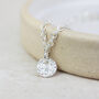 Sterling Silver Circle Charm Bracelet, thumbnail 4 of 5