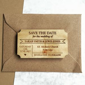 save a date wedding