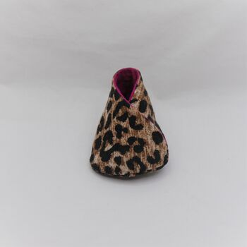Leopard Print Eco Baby Shoes, 3 of 6