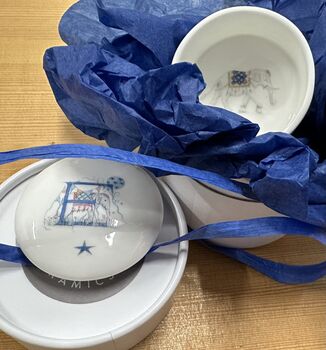 Children's Initial Bone China Trinket Box Gift Wrapped, 2 of 12