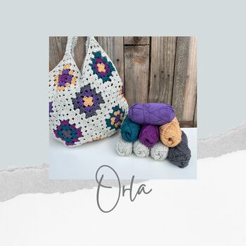 Granny Square Bag Crochet Kit, 4 of 6
