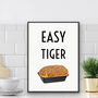 Easy Tiger Kitchen Print, thumbnail 1 of 2