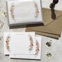 Delicate Watercolour Florals Notelets Gift Set, thumbnail 1 of 7