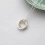 40th Gold And Silver Necklace, thumbnail 1 of 12