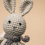 Crochet Rabbit Baby Gift Set In Keepsake Box, thumbnail 9 of 9