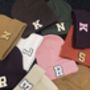 Personalised Cuffed Adult Beanies, thumbnail 1 of 3