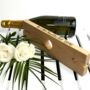 Personalised Welsh Ash Wooden Champagne Holder, thumbnail 7 of 8