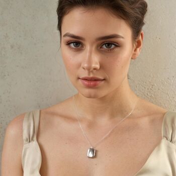Sterling Silver Fern Locket, 2 of 9