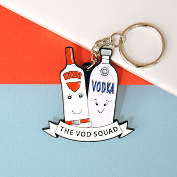 'The Vod Squad' Vodka Friendship Keyring, 2 of 3