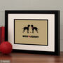 Personalised Viszla Print For One Or Two Dogs, thumbnail 10 of 12