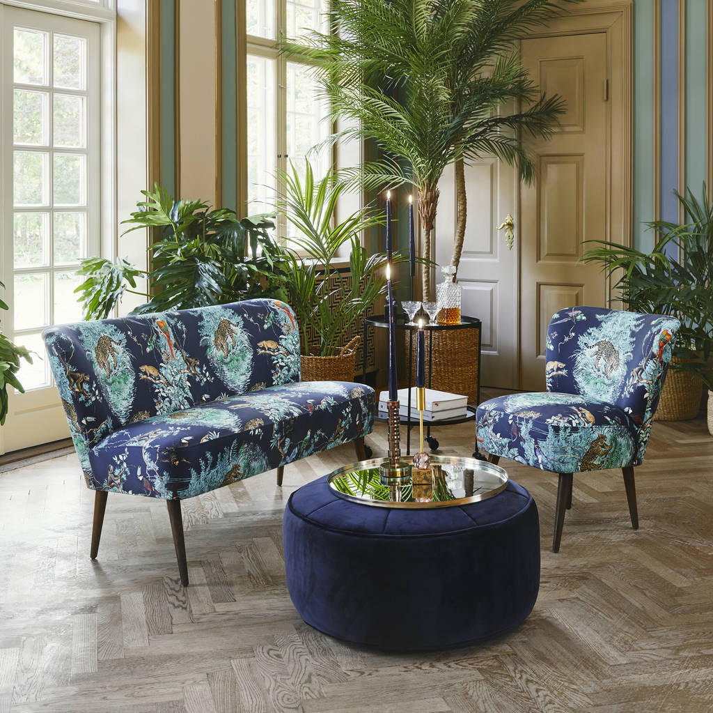 exotic jungle velvet furniture by ella james