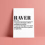 'Definition: Raver' Print, thumbnail 3 of 4