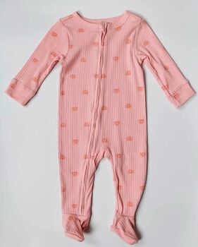 Rainbow Sleepsuit New Baby Girl Gift Box, 4 of 10