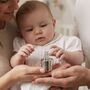 Personalised Teddy Bear Trinket Christening Baby Gift, thumbnail 2 of 10