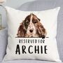 Reserved For Cocker Spaniel Cushion, thumbnail 1 of 2