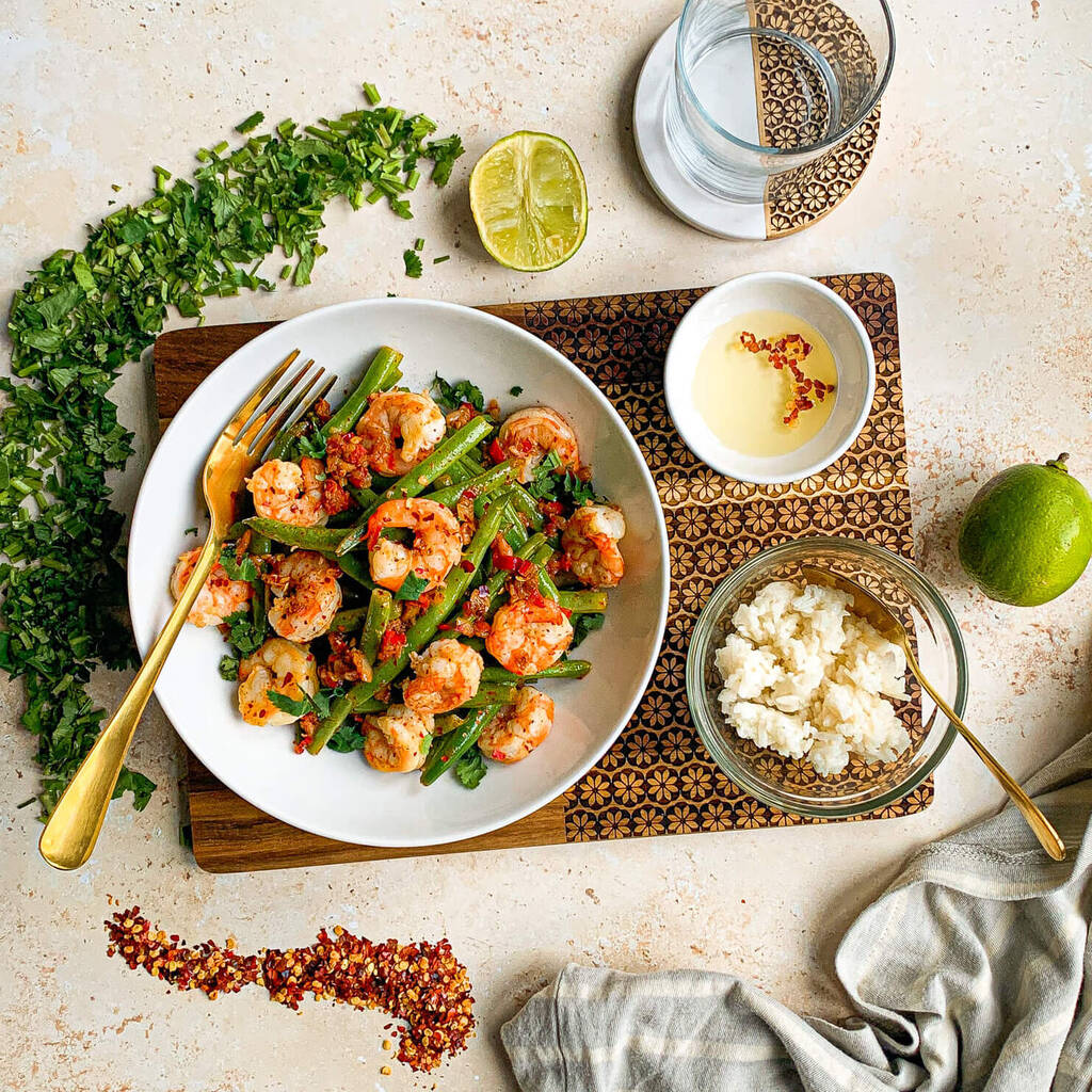 Lián Placemat Wood Rectangle Set By NIHAL SHAH