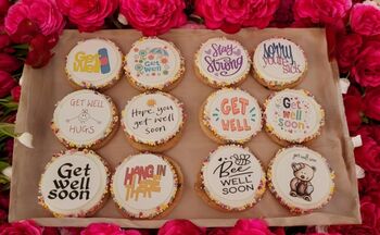 Personalised Get Well Soon Cookies Pick Me Up Gift, 3 of 6