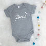 Name With Hearts Personalised Babygrow, thumbnail 3 of 7