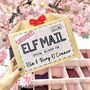 Elf Mail Christmas Box | Personalised Kids Treat Box, thumbnail 1 of 2